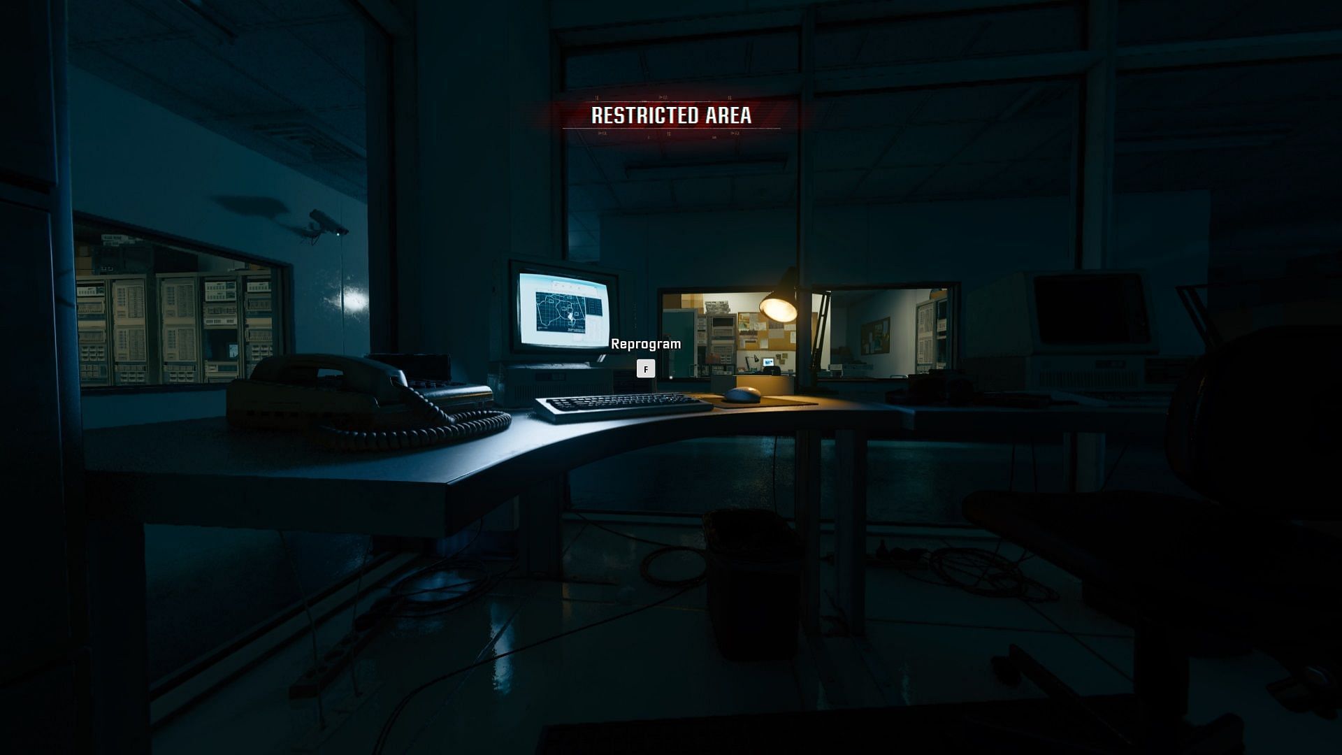 Reprogramming the server room console in &quot;High Rollers&quot; in Black Ops 6 (Image via Activision)