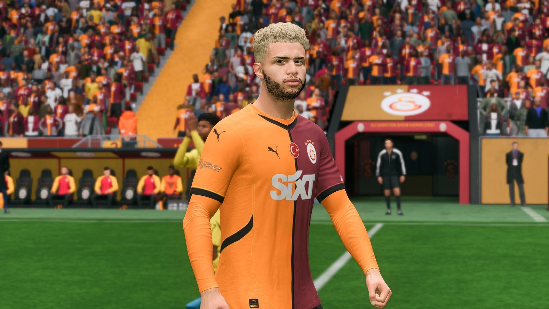 Barış Yılmaz as seen in the game (Image via EA Sports)