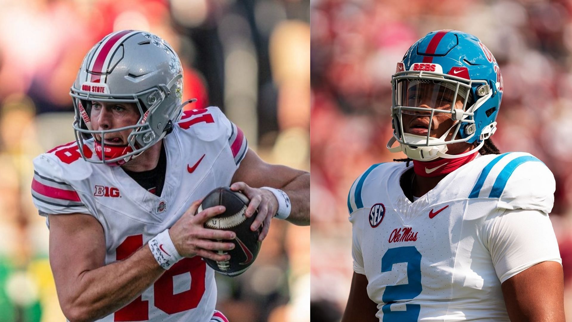 Picture Sources: olemissfb, ohiostatefb (Instagram)