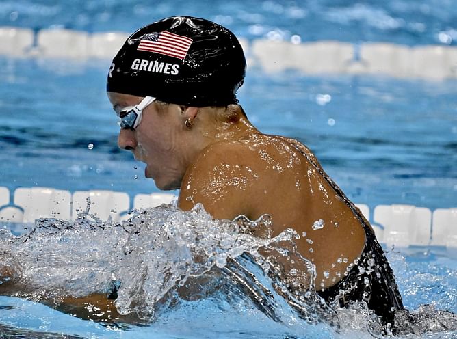 Katie Grimes uses 'coolest' way to announce her commitment to the University of Virginia for the upcoming NCAA season