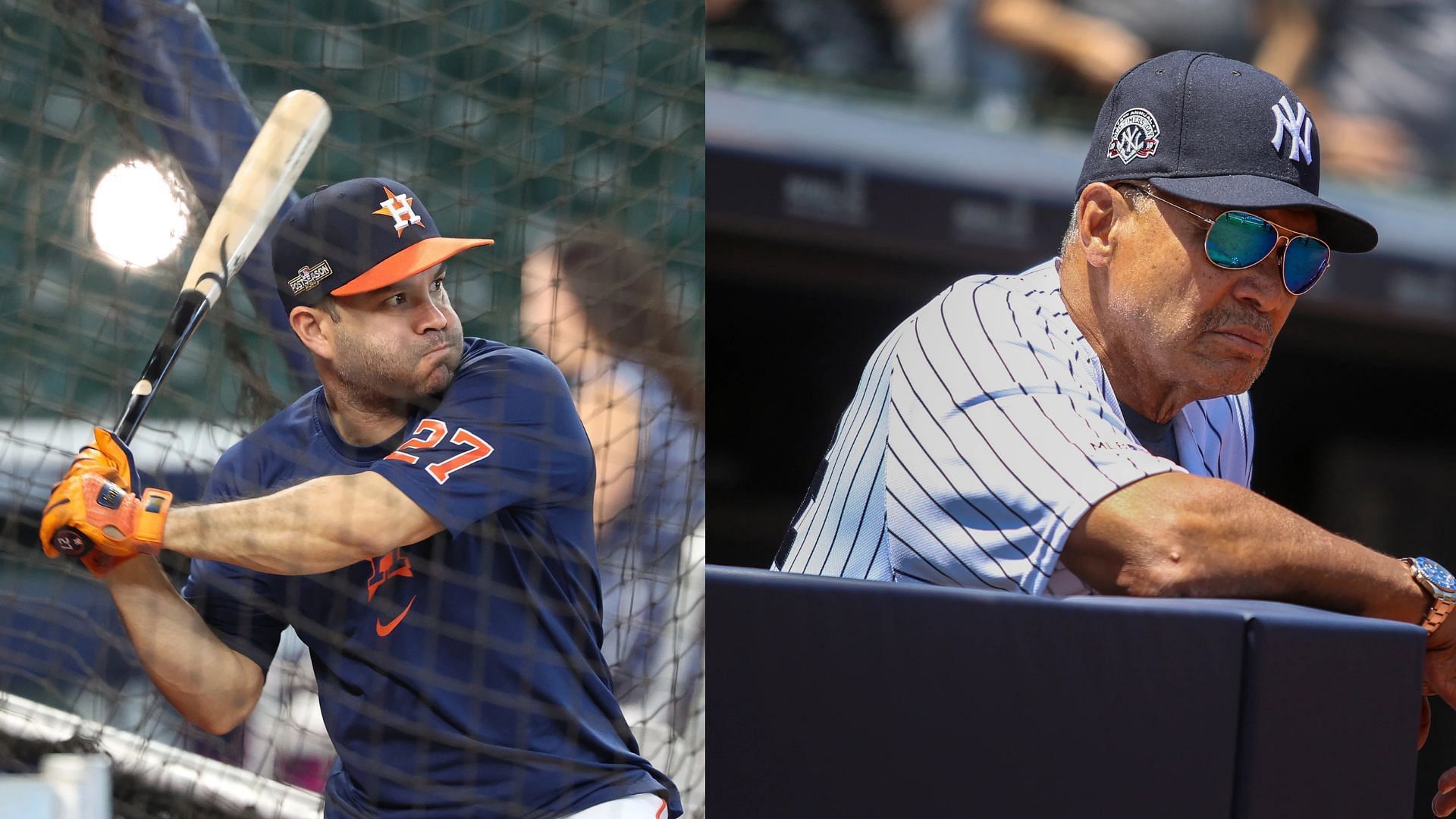 Jose Altuve and Reggie Jackson found themselves in some of the biggest World Series controversies in MLB history (Photo Source: IMAGN)