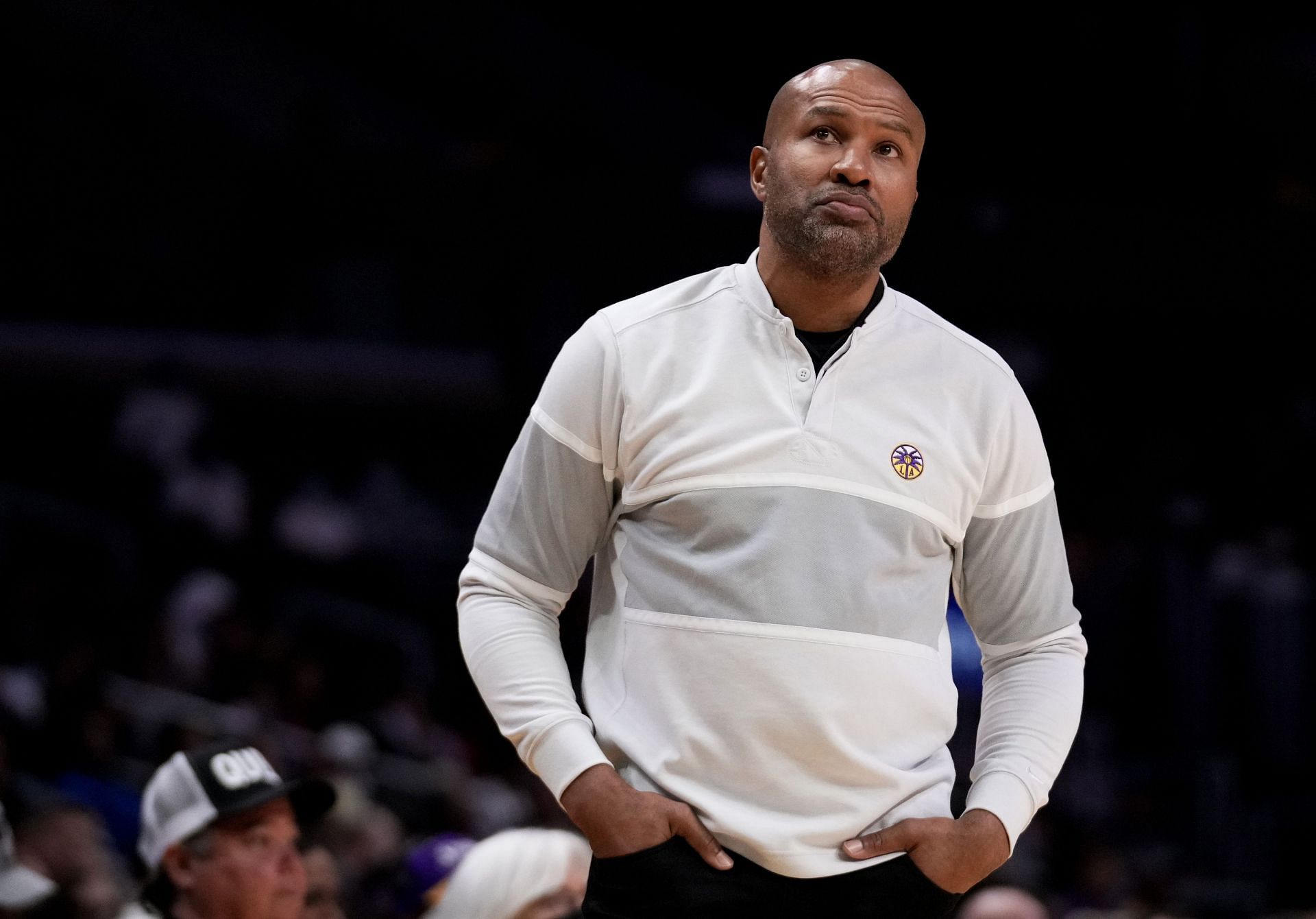 Derek Fisher has been relieved of his duties as head coach/ general Manager of the Los Angeles Sparks. - Source: Getty