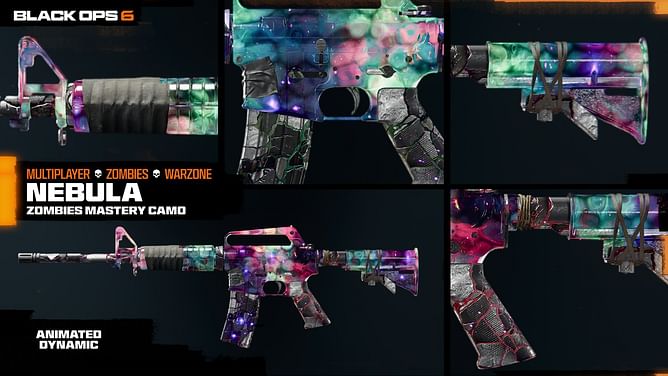 How to unlock Nebula animated Mastery Camo in Black Ops 6