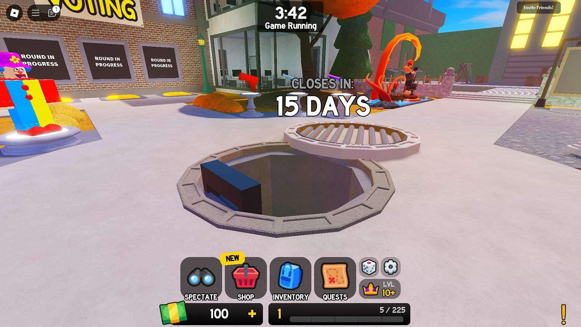 The new Sewers grate (Image via Roblox)