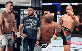 "I've seen him looking very, very sh*t on his back foot" - Dricus du Plessis' coach shares interesting observations from Alex Pereira's UFC 307 win