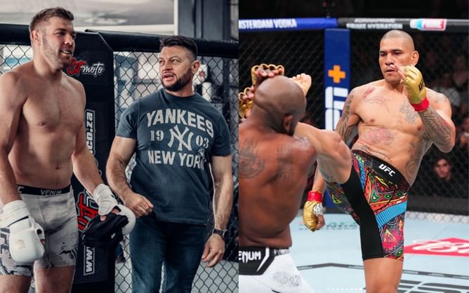 "I've seen him looking very, very sh*t on his back foot" - Dricus du Plessis' coach shares interesting observations from Alex Pereira's UFC 307 win