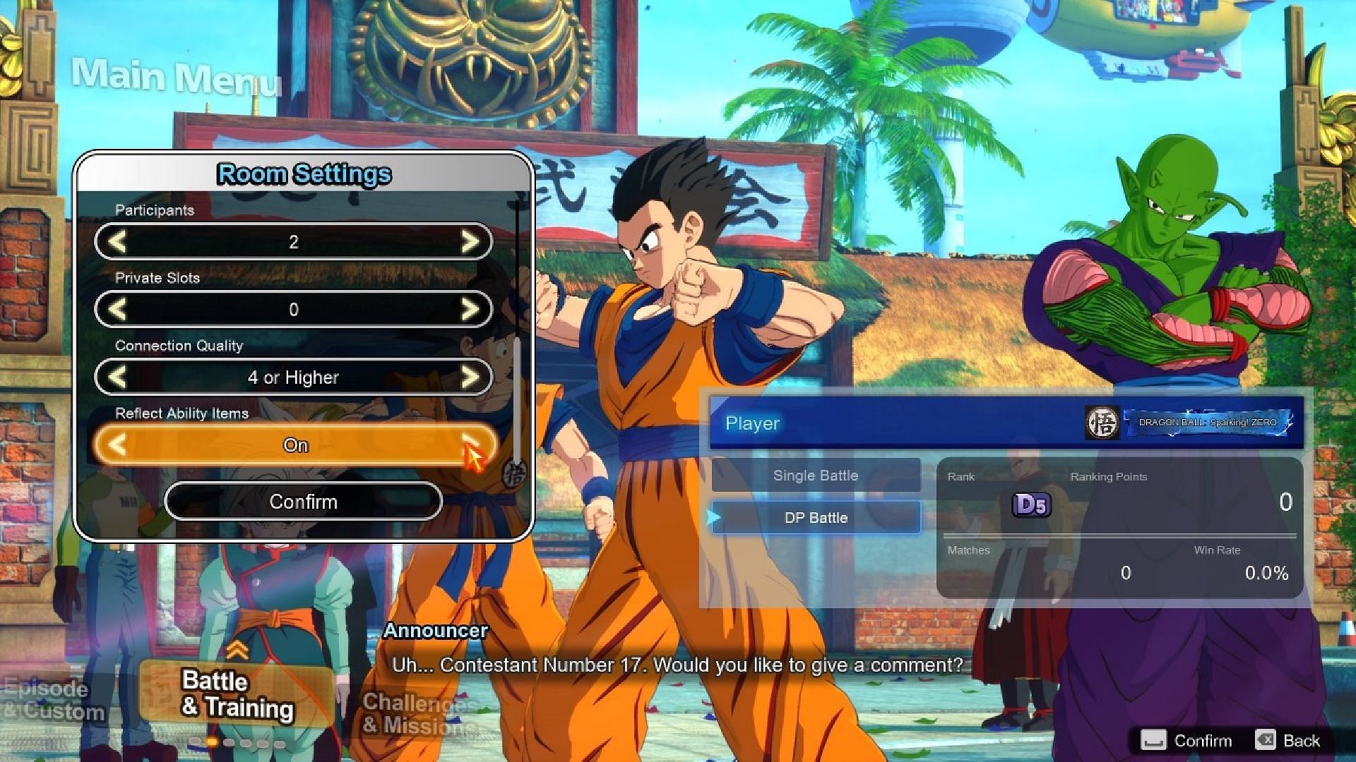 Reflect Ability Items in Dragon Ball Sparking Zero (Image via Bandai Namco)