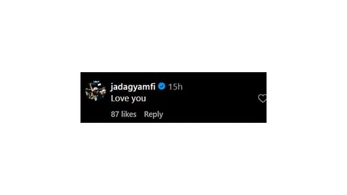 Jada Gyamfi's reaction