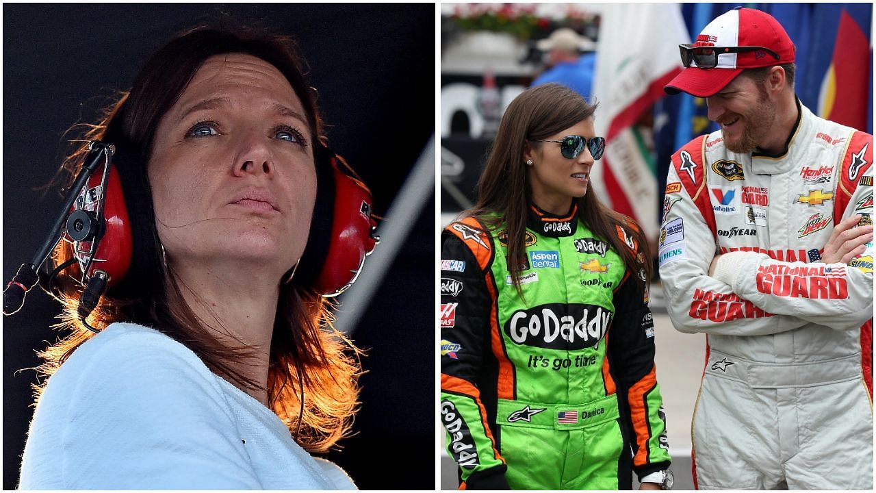 Kelley Earnhardt was the instrumental in bringing Danica Patrick to JR Motorsports. ( source - (L) Imagn &amp; (R) Getty )