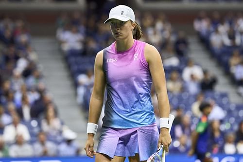 Iga Swiatek in the 2024 US Open - Day 10 - Source: Getty