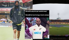 "Wait Karo dosto, iss baar bhi Script achchi hi hogi...."- Top 10 funny memes after rain washed out Day 1 of 1st India vs New Zealand 2024 Test