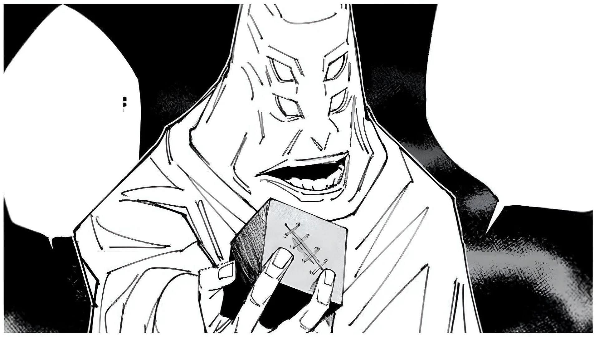 Tengen as shown in the manga (Image via Shueisha)