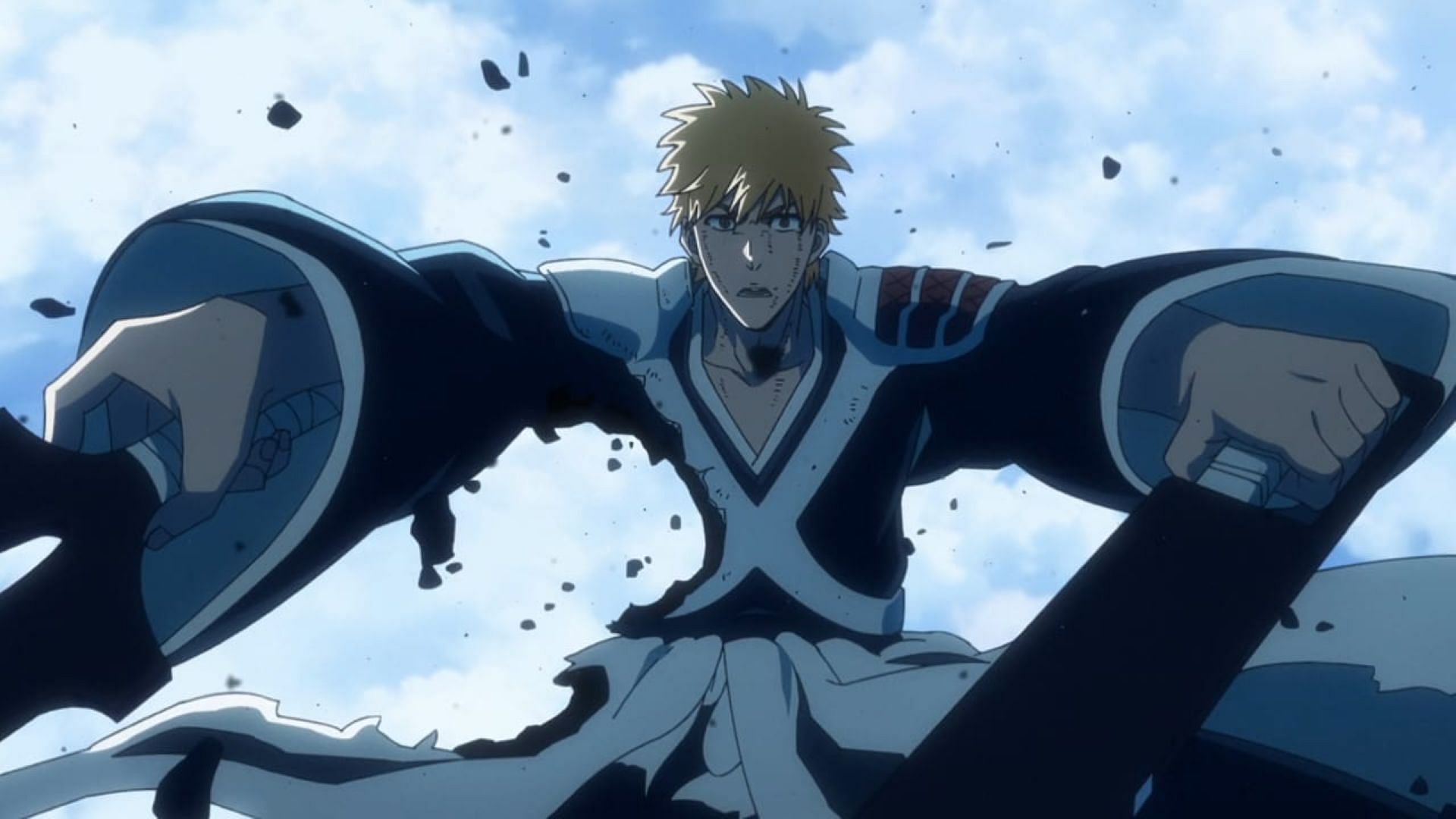 Uryu defeats Ichigo (Image via Pierrot Films)