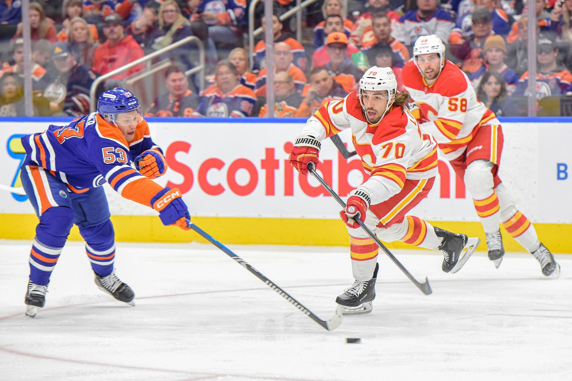 Calgary Flames v Edmonton Oilers