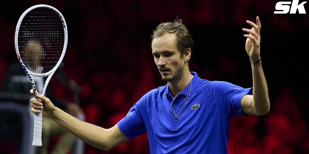Fans were taken aback by Daniil Medvedev