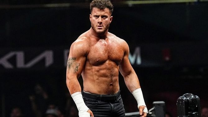 MJF reacts to fan putting over another AEW talent during absence