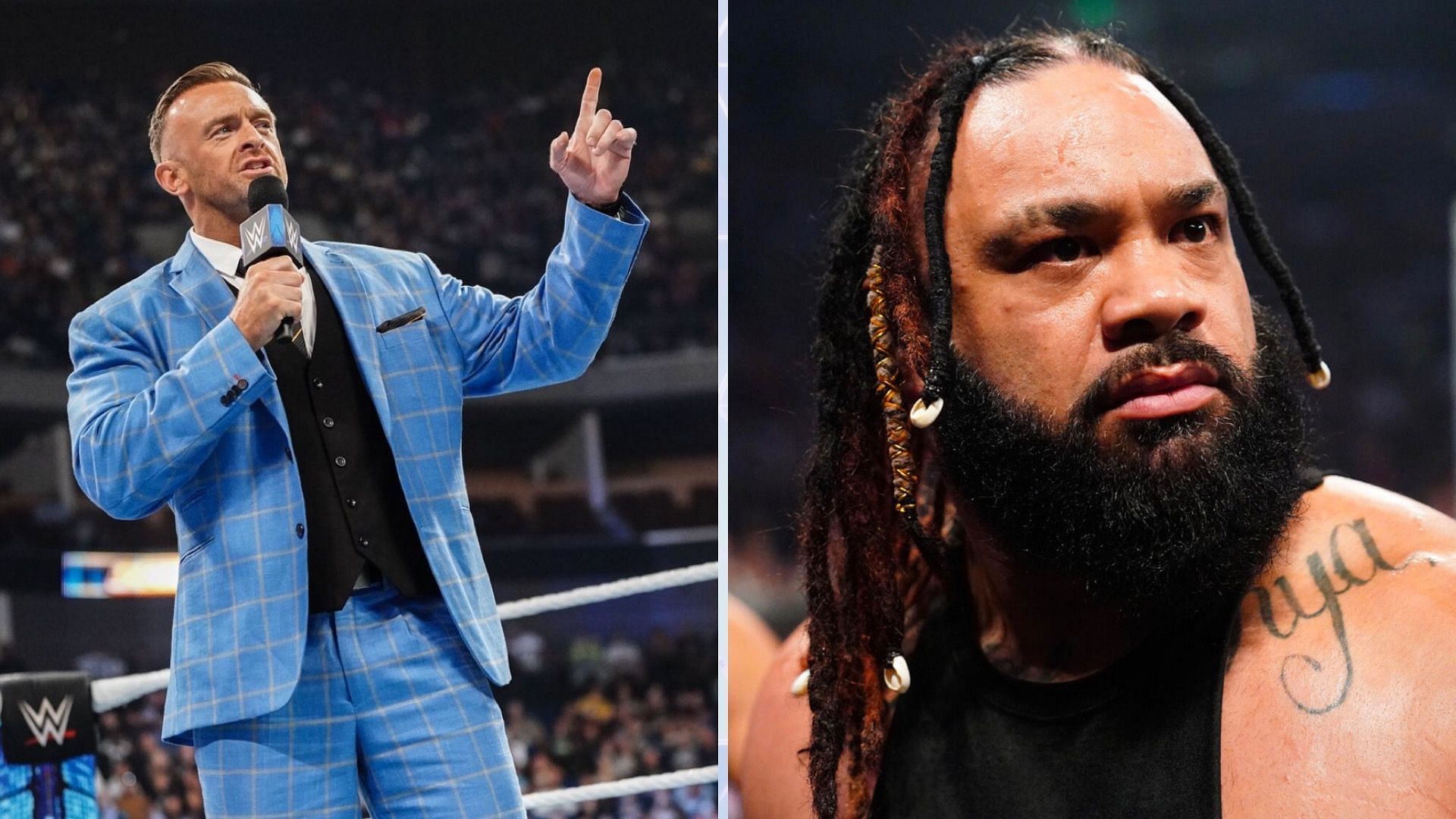 Nick Aldis (left) and Jacob Fatu (right) in picture [Image credits: x.com, wwe.com]