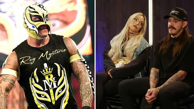 Rey Mysterio reacts to Liv Morgan's emotional post for Dominik Mysterio ahead of WWE Bad Blood