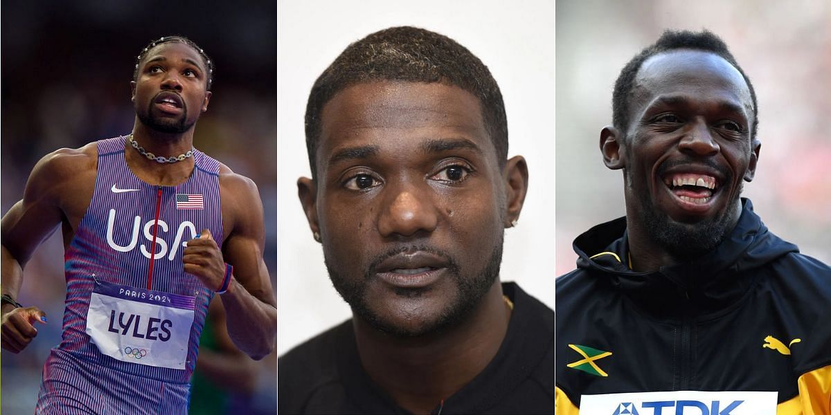  Justin Gatlin highlights Paris Olympics gold medalist Noah Lyles