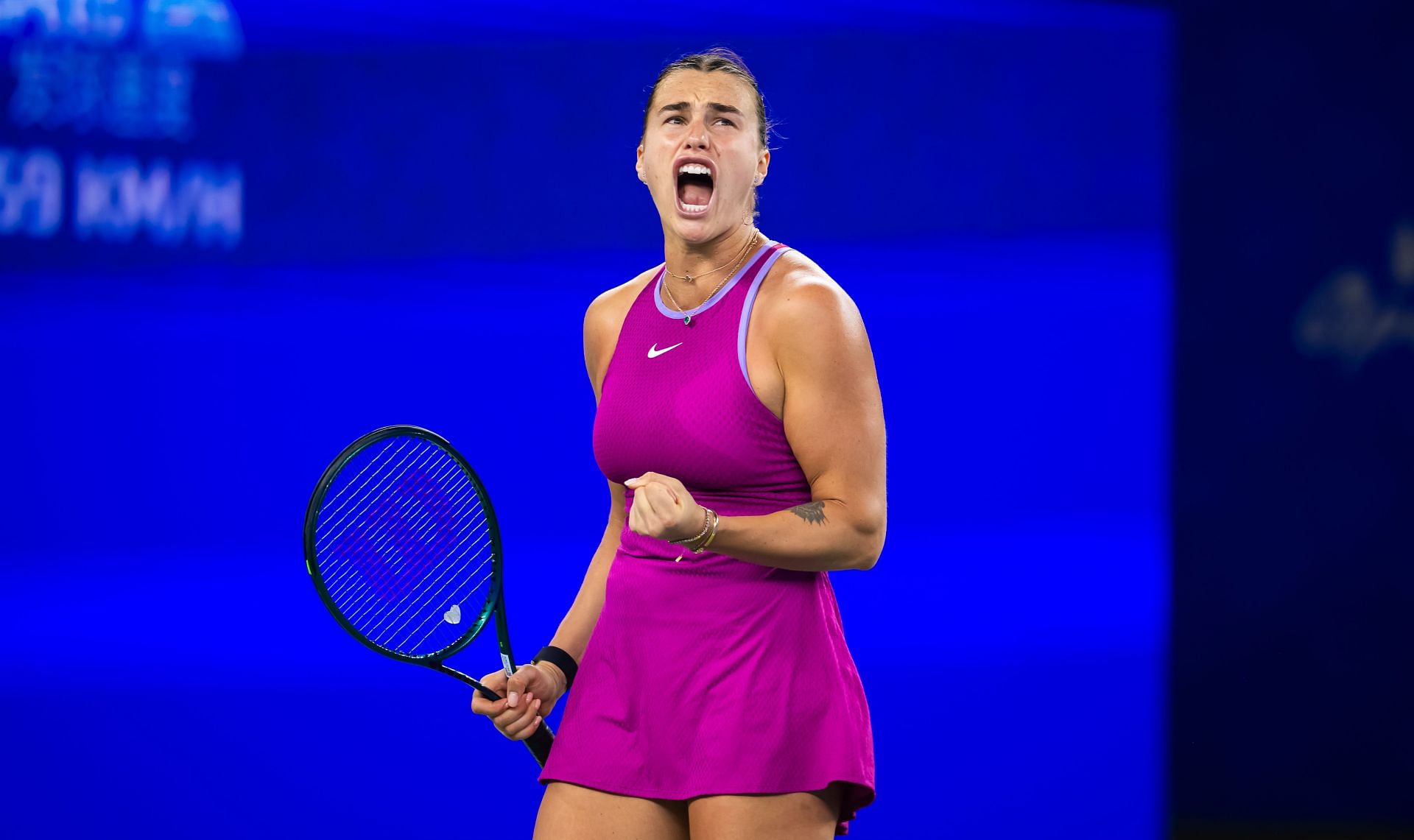 Aryna Sabalenka at the 2024 Wuhan Open (Image: Getty)