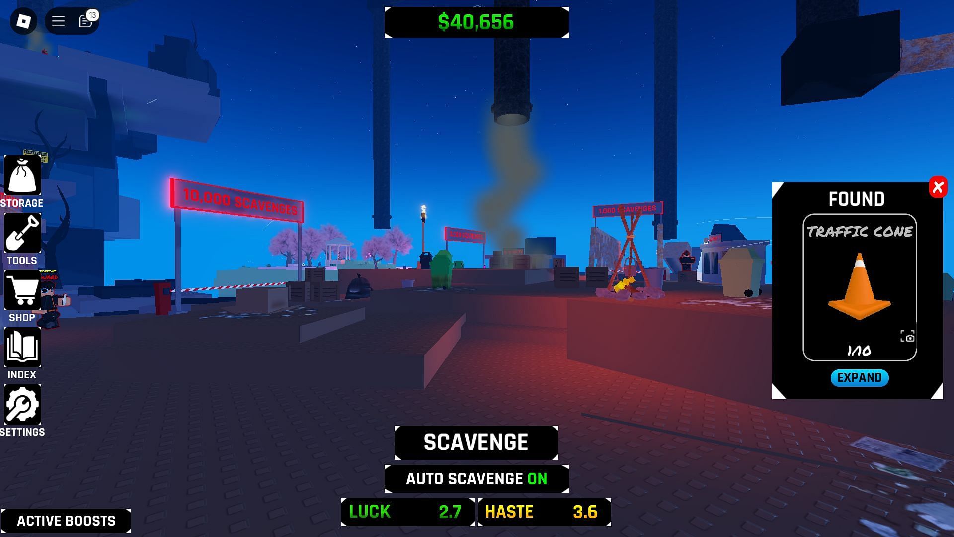 The game world (Image via Roblox)