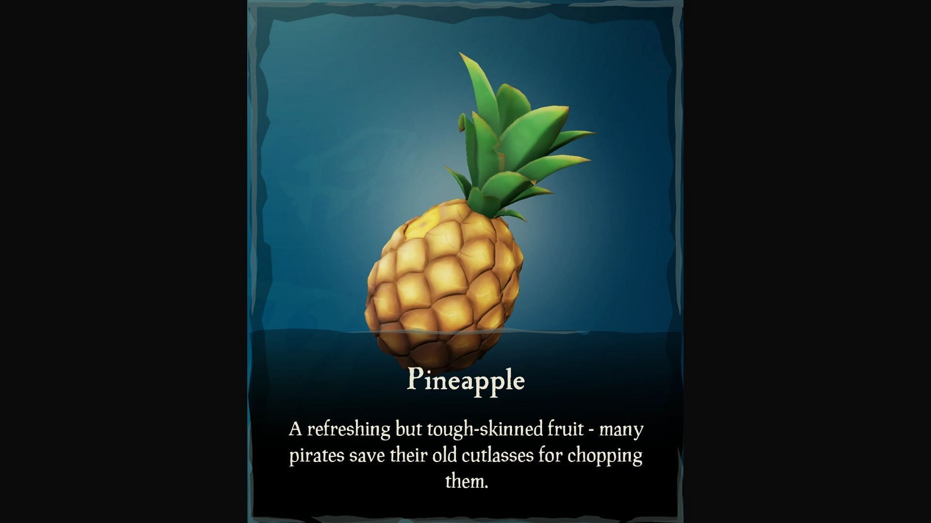 Pineapple fruit in Sea of Thieves (Image via Xbox Game Studios)