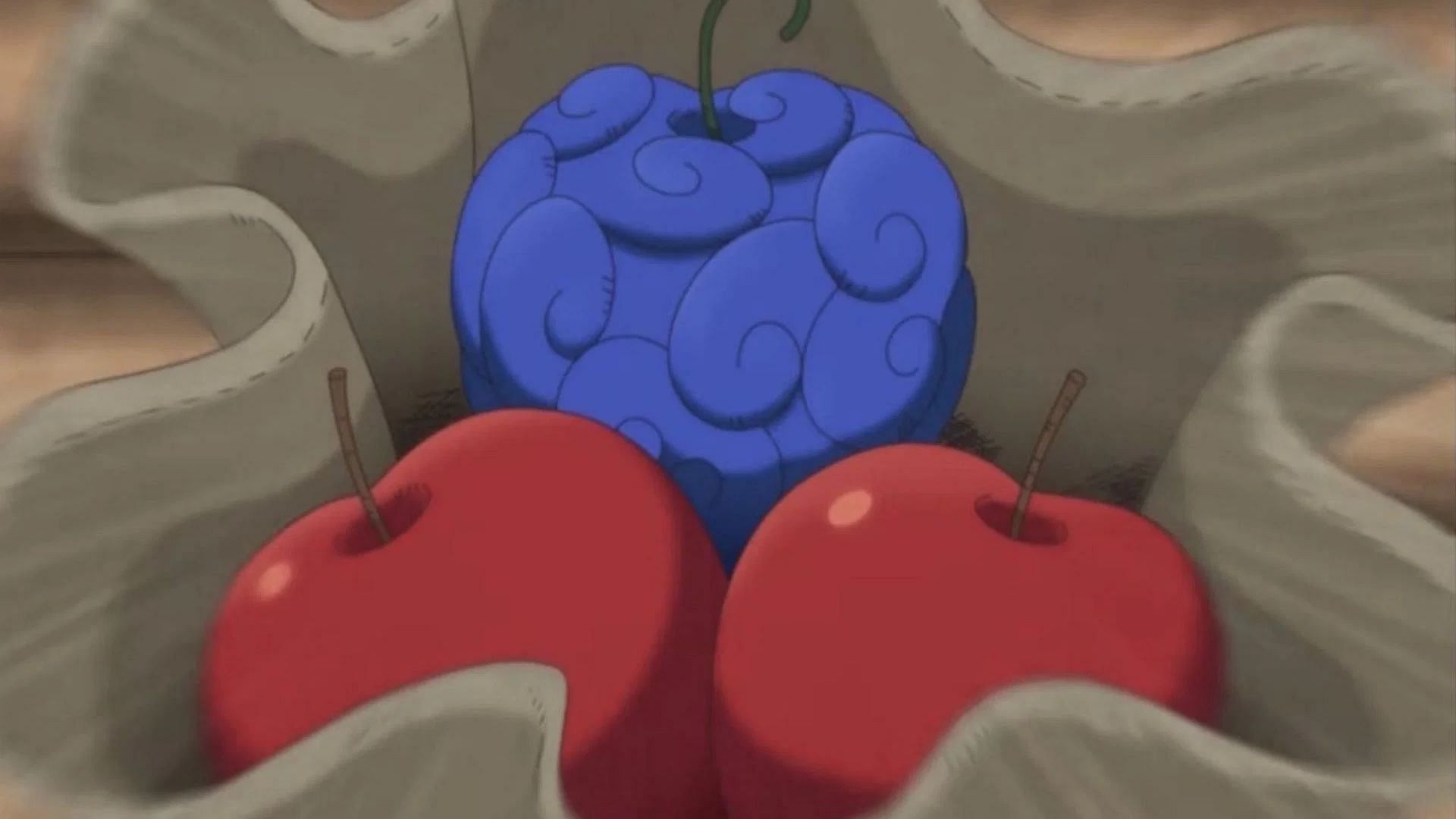 Un fruit du démon artificiel fabriqué par Caesar Clown (Image via Toei Animation)