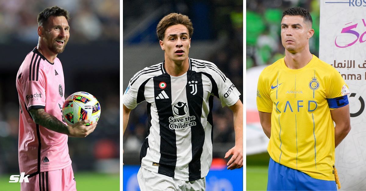 Juventus star Kenan Yildiz once named Cristiano Ronaldo and Lionel Messi as his 