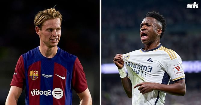 “He’s a world-class player with high quality” - Barcelona’s Frenkie de Jong opens up on plans to stop Real Madrid star Vinicius Jr in El Classico