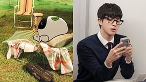 "SUCH A NEPO BABY"- Fans react as Wootteo becomes a collaborator on BTS' Instagram broadcast channel sharing Jin's new concept photos