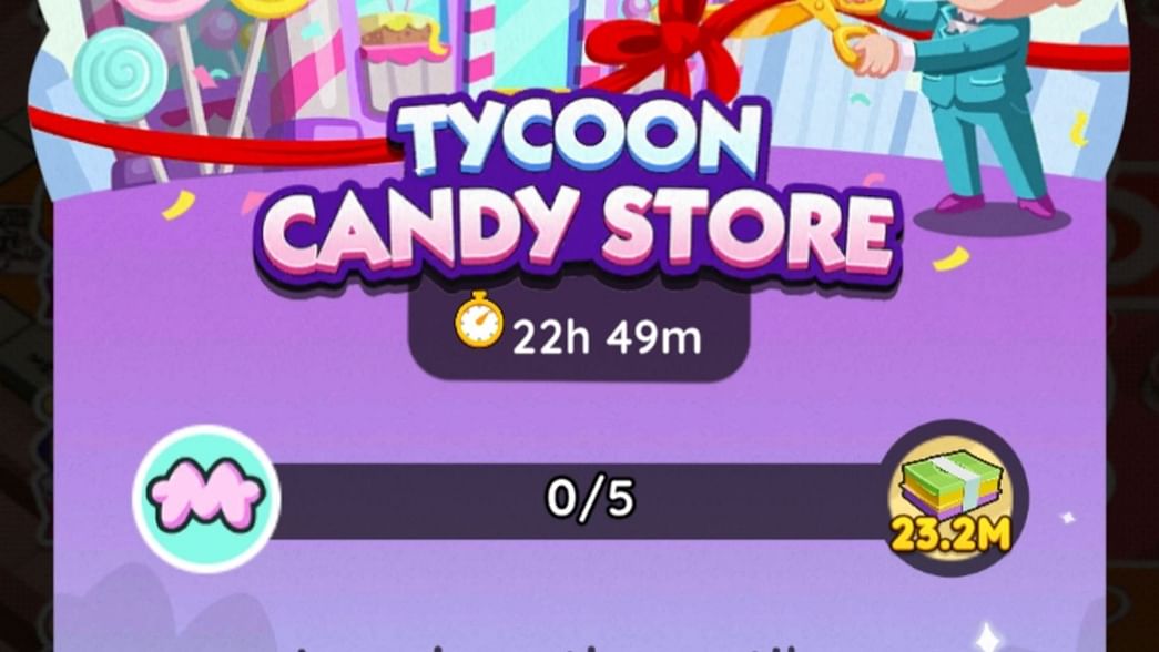 Tycoon Candy Store In Monopoly Go Schedule And Rewards Explained