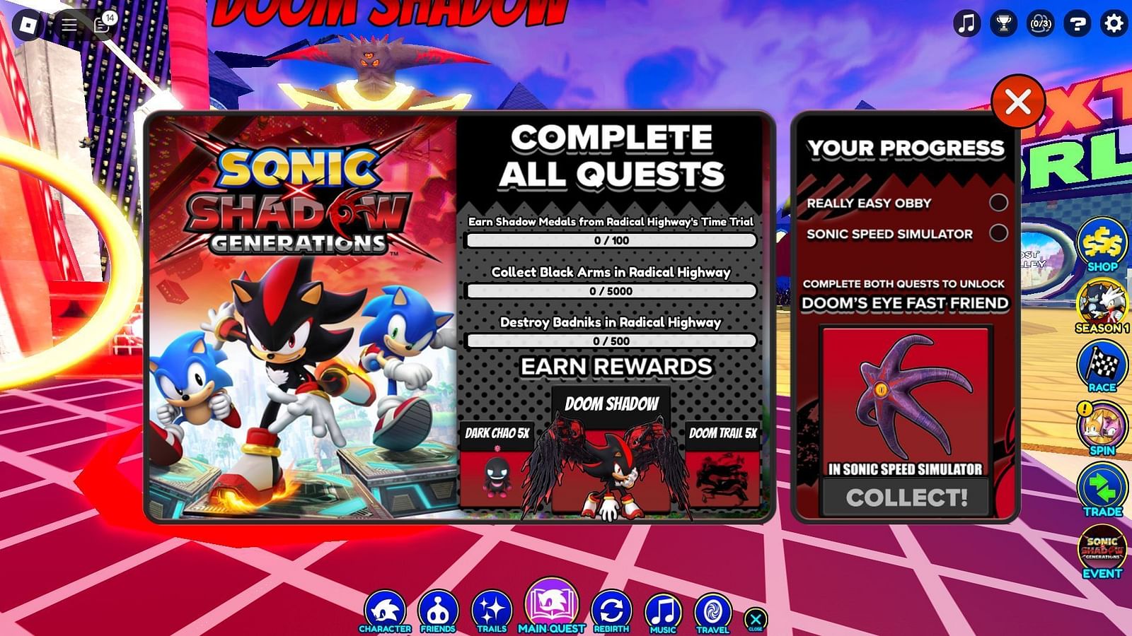 Sonic Speed Simulator: Radical Highway guide