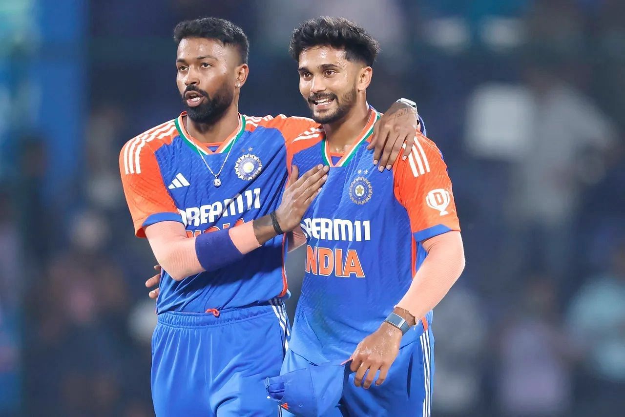 Nitish Kumar Reddy (right) and Hardik Pandya bring similar attributes to the table. [P/C: BCCI]