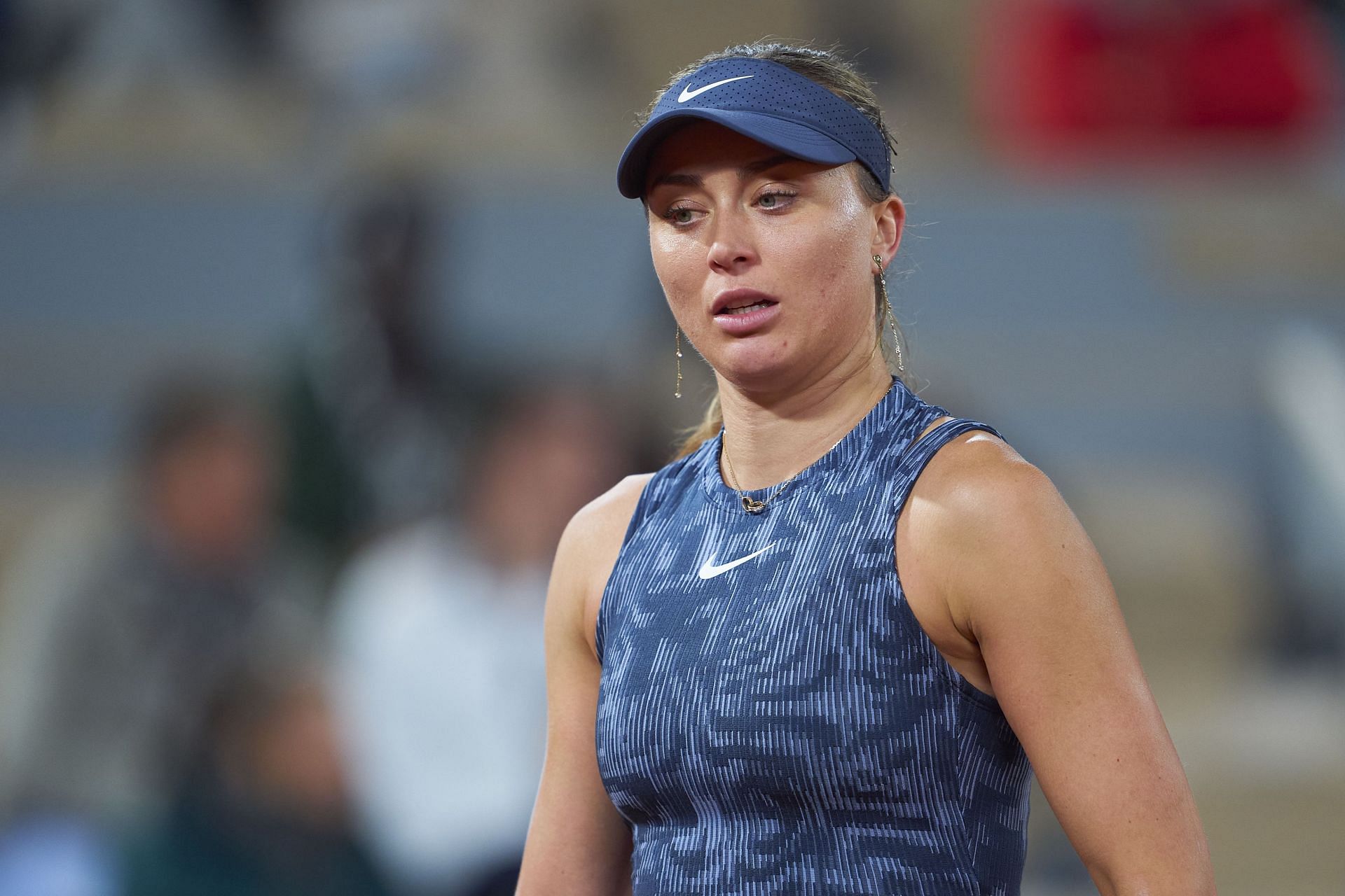 Paula Badosa pictured at the 2024 French Open | Image Source: Getty