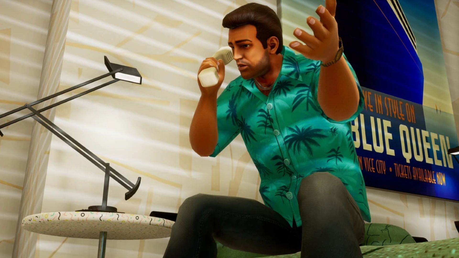 An official screenshot for GTA Vice City Definitive Edition trophy guide readers. (Image via Rockstar Games)