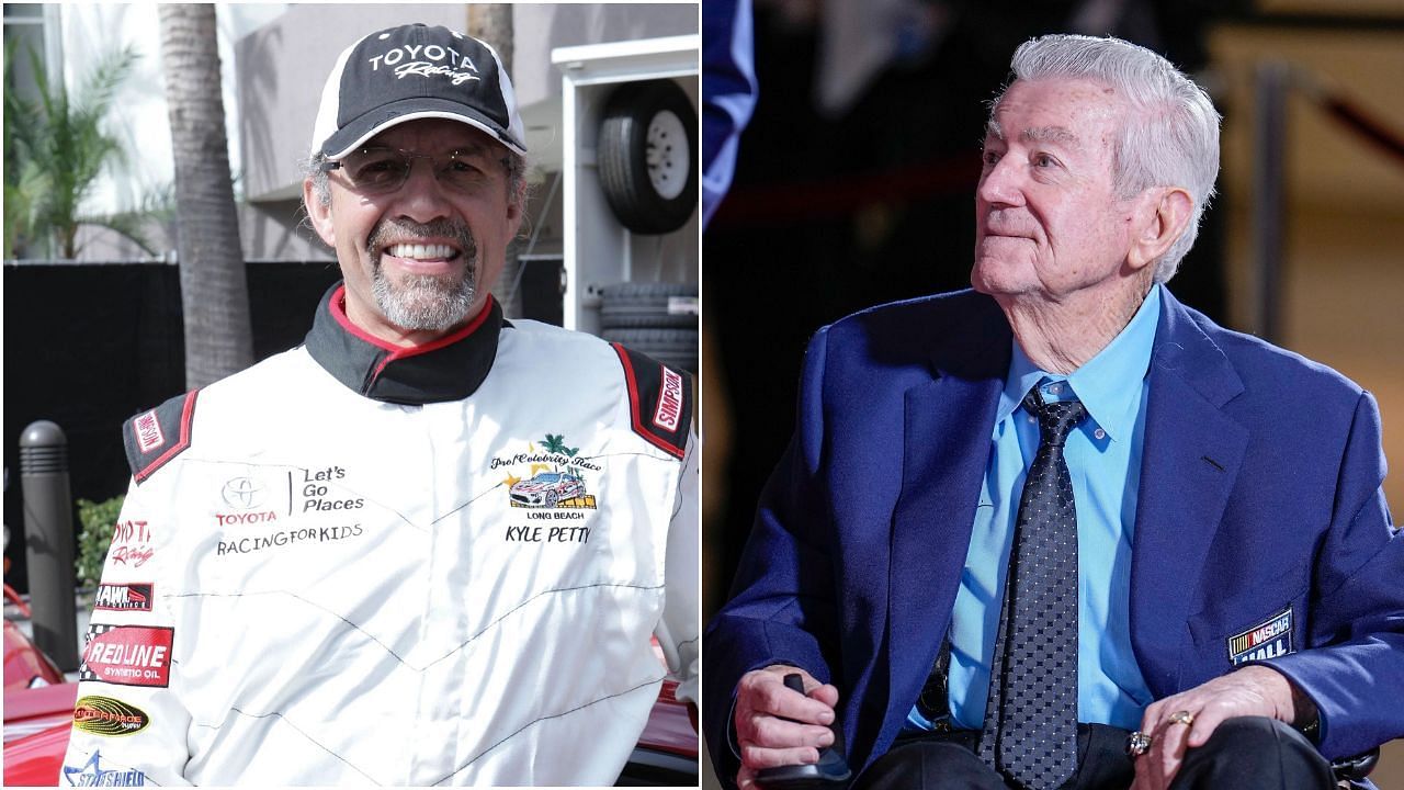 In Picture: Kyle Petty (left). Credit: Getty. Bobby Allison (right). Credit: Imagn