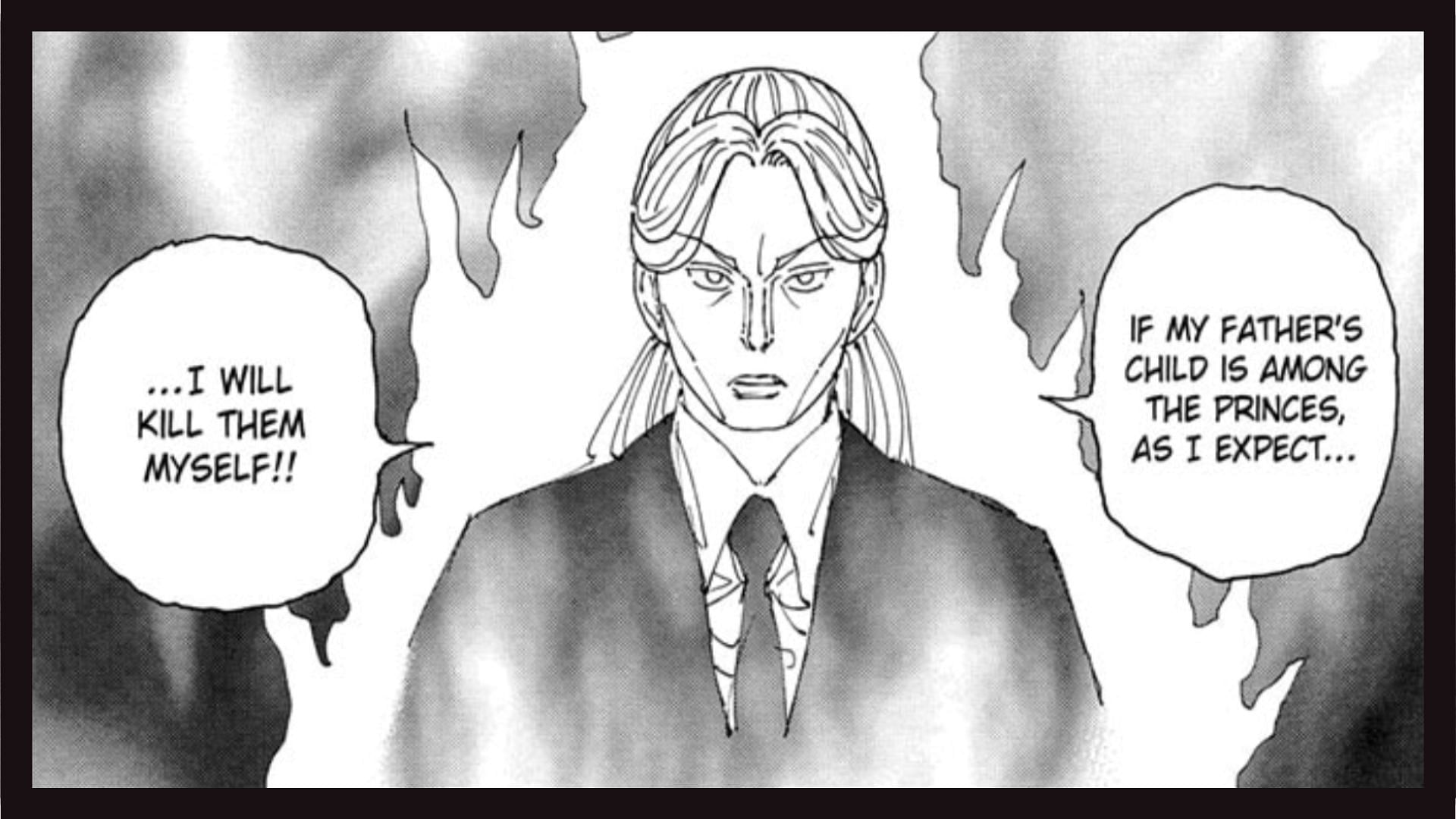 Longhi as seen in Hunter x Hunter anime (Image via Shueisha)