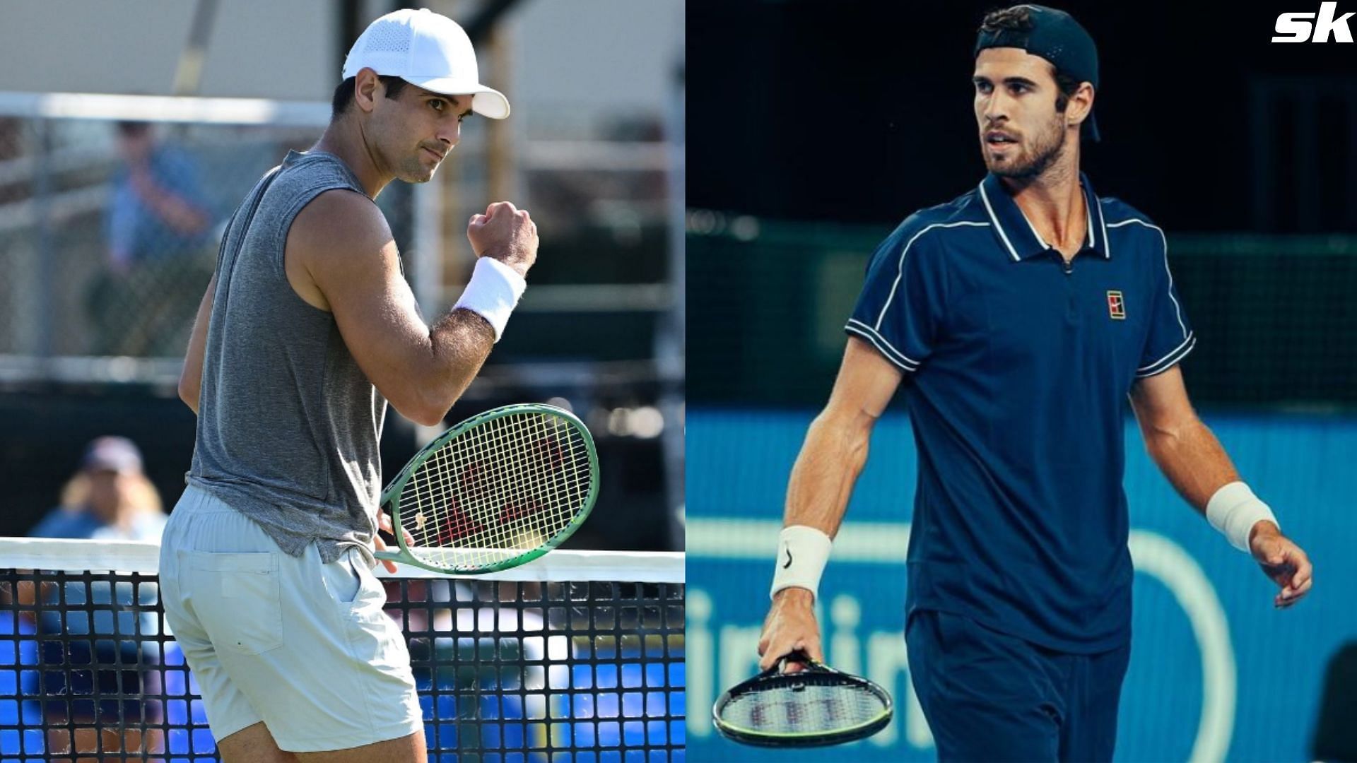 Marcos Giron vs Karen Khachanov, 2024 Shanghai Masters (Pictures: Getty) 