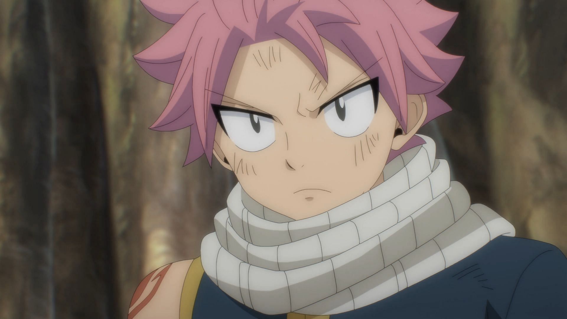 Natsu Dragneel as shown in the Fairy Tail 100 Years Quest anime (Image via J.C. Staff)