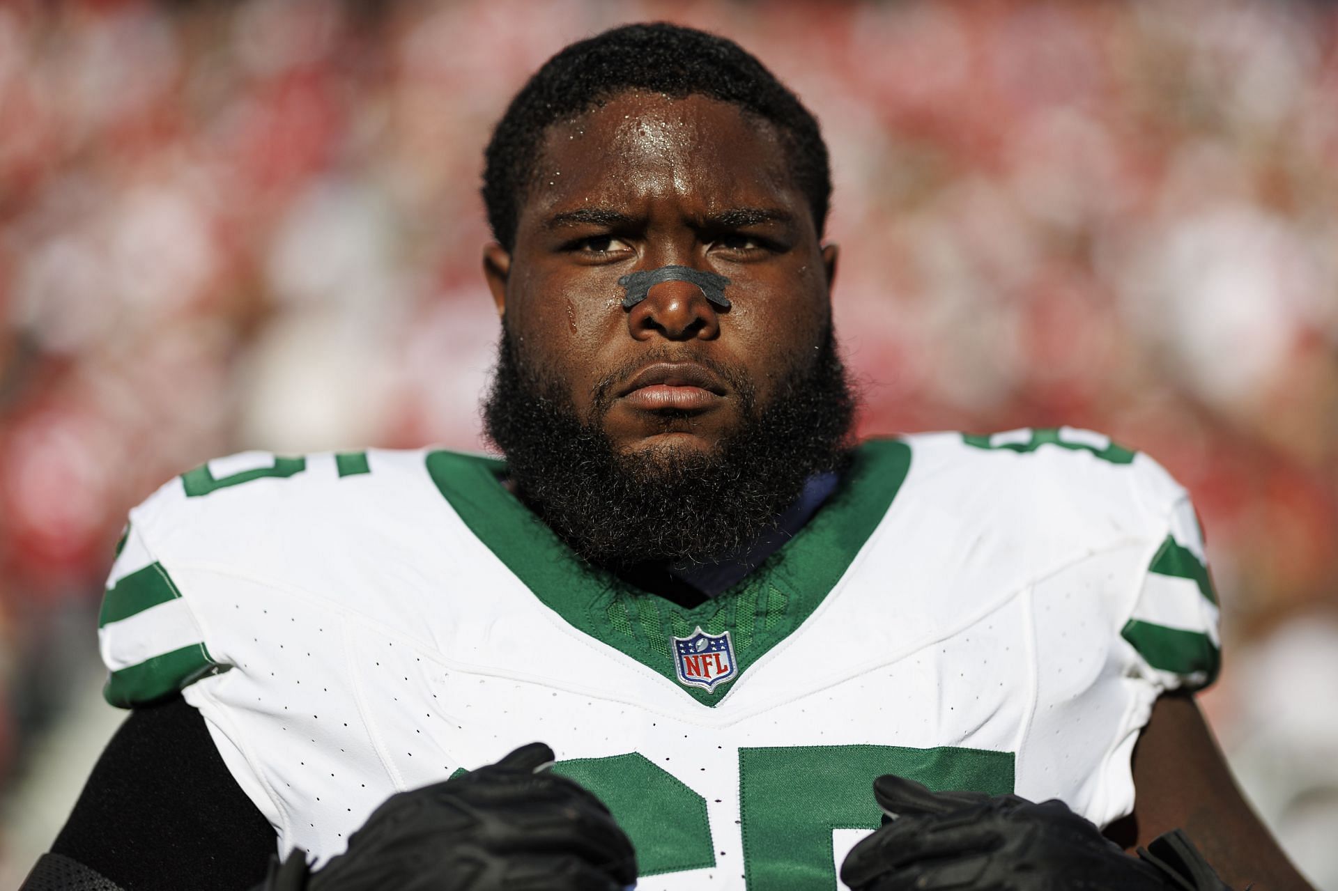 What Happened To Xavier Newman? Jets Guard Carted Off The Field After ...