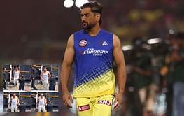[Watch] MS Dhoni leaves fans in awe with stylish look ahead of IPL 2025 retention deadline