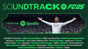 10 most-liked songs on EA FC 25 Soundtrack