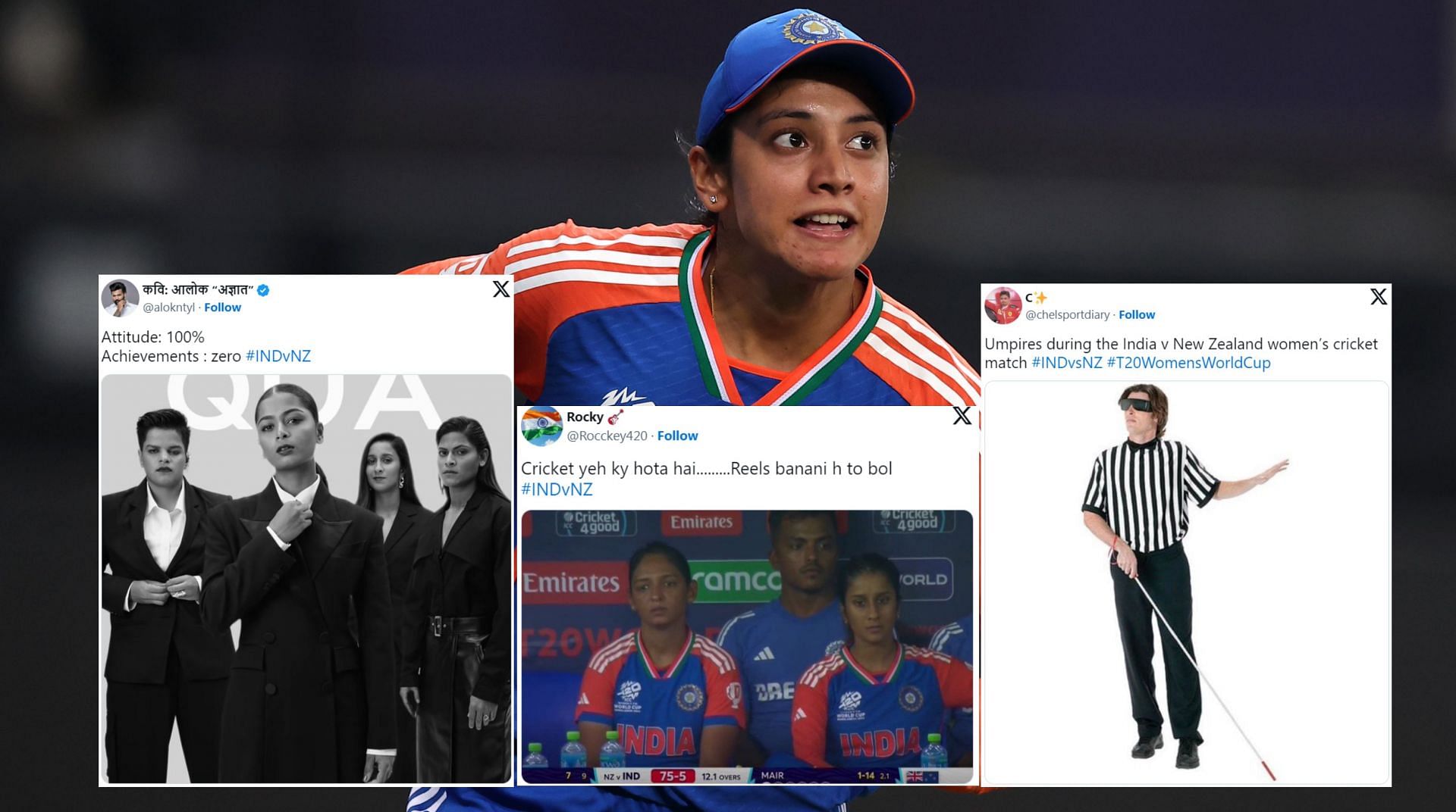 Fans react after India