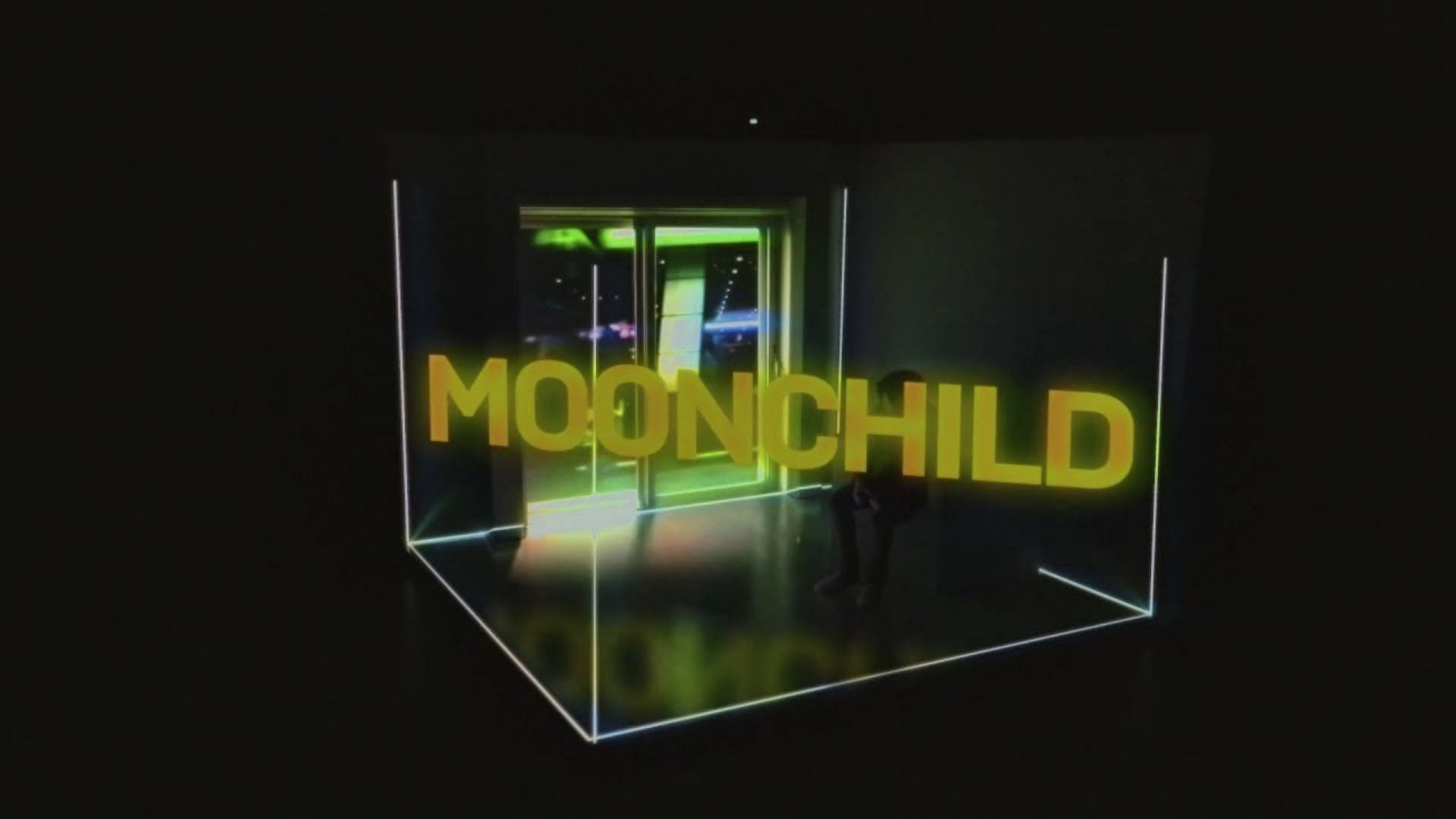 Moonchild lyrics MV (Image via YouTube/@HYBE LABELS)