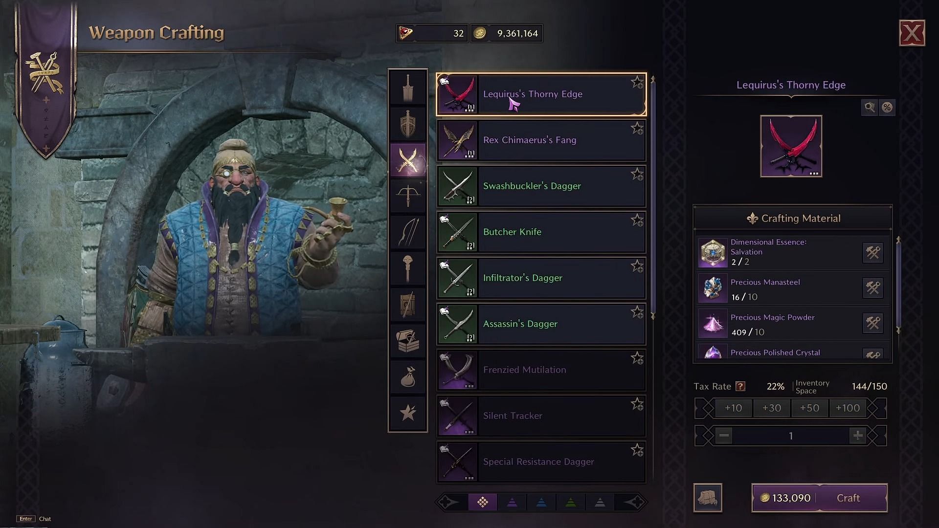 Use the shards to make Essence that will be needed to craft the epic items (Image via NCSOFT)