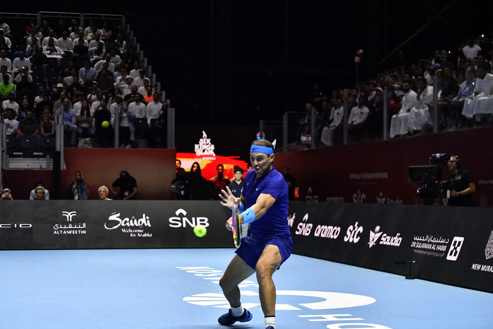 Rafael Nadal at the Six Kings Slam 2024 (Image: Getty)