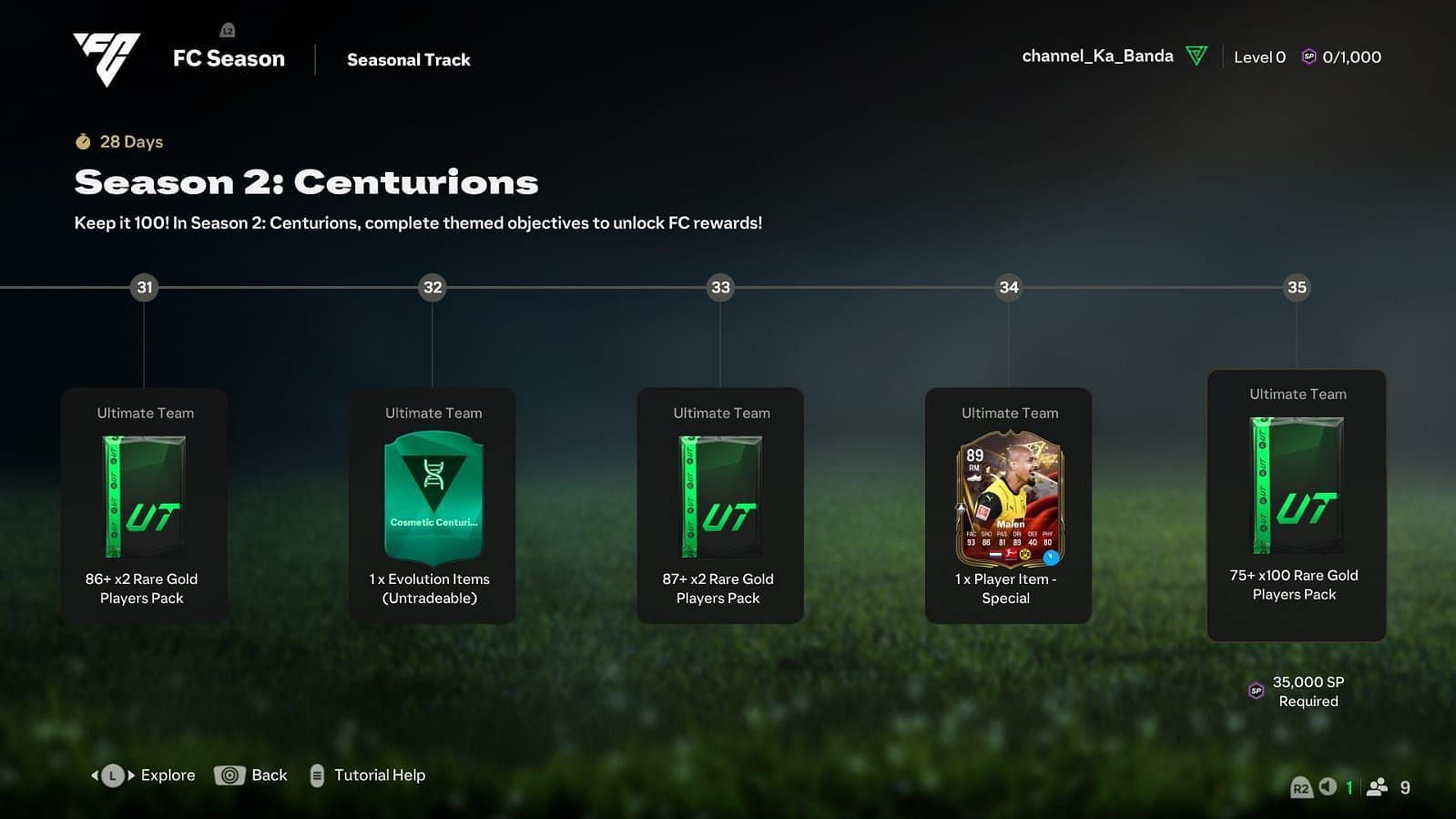 All EA FC 25 Season 2: Centurions Rewards