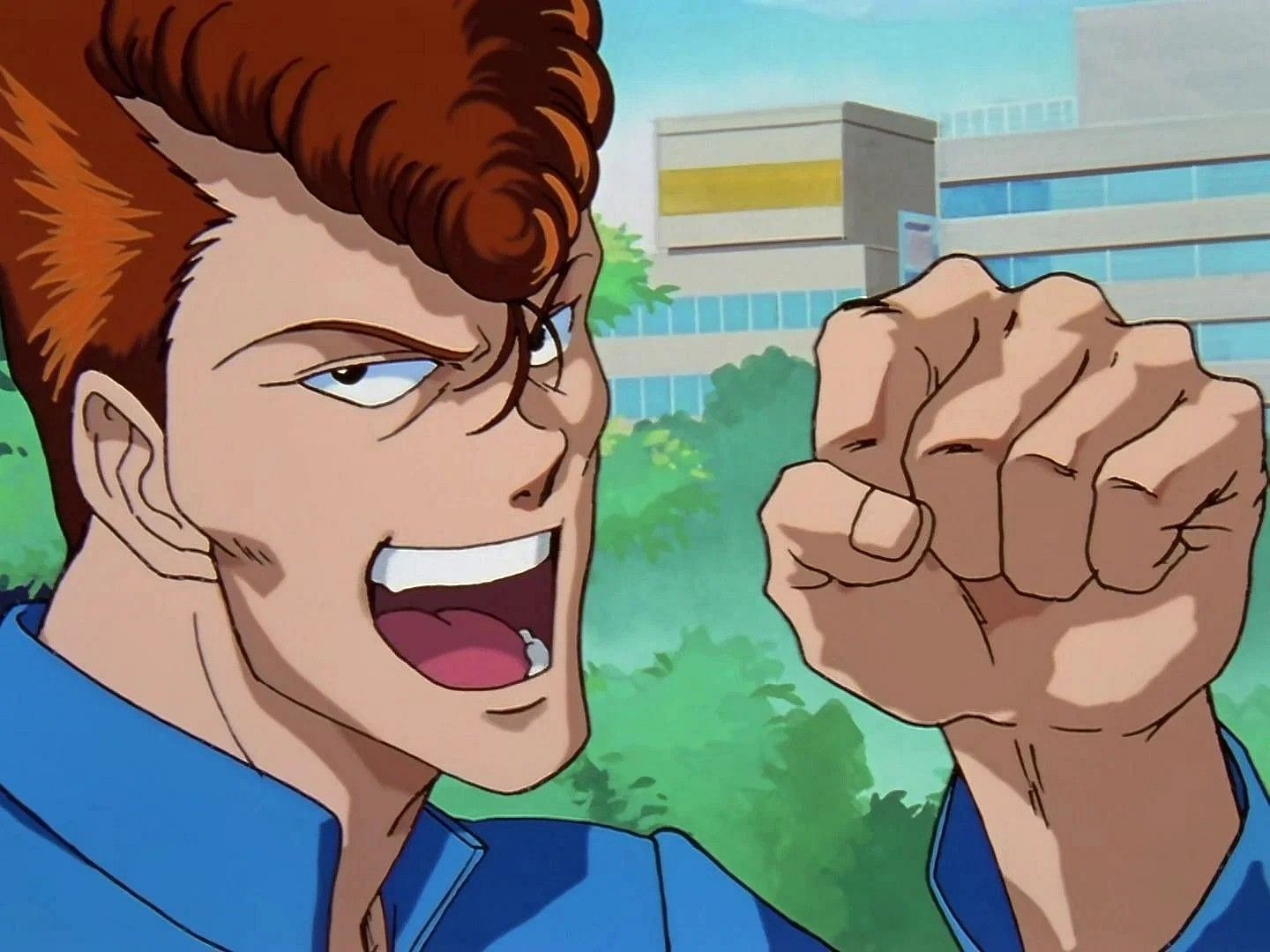 Kuwabara is one of the most loyal anime characters (Image via Studio Pierrot).