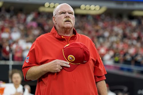 Andy Reid during Kansas City Chiefs v Las Vegas Raiders - Source: Getty