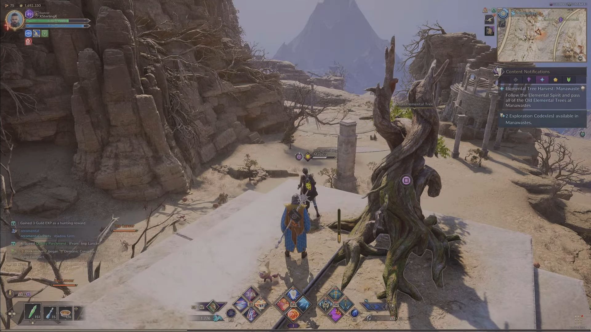 Throne and Liberty Eye that Desires Magic exploration codex walkthrough (Image via NCSoft || YouTube: Chris)